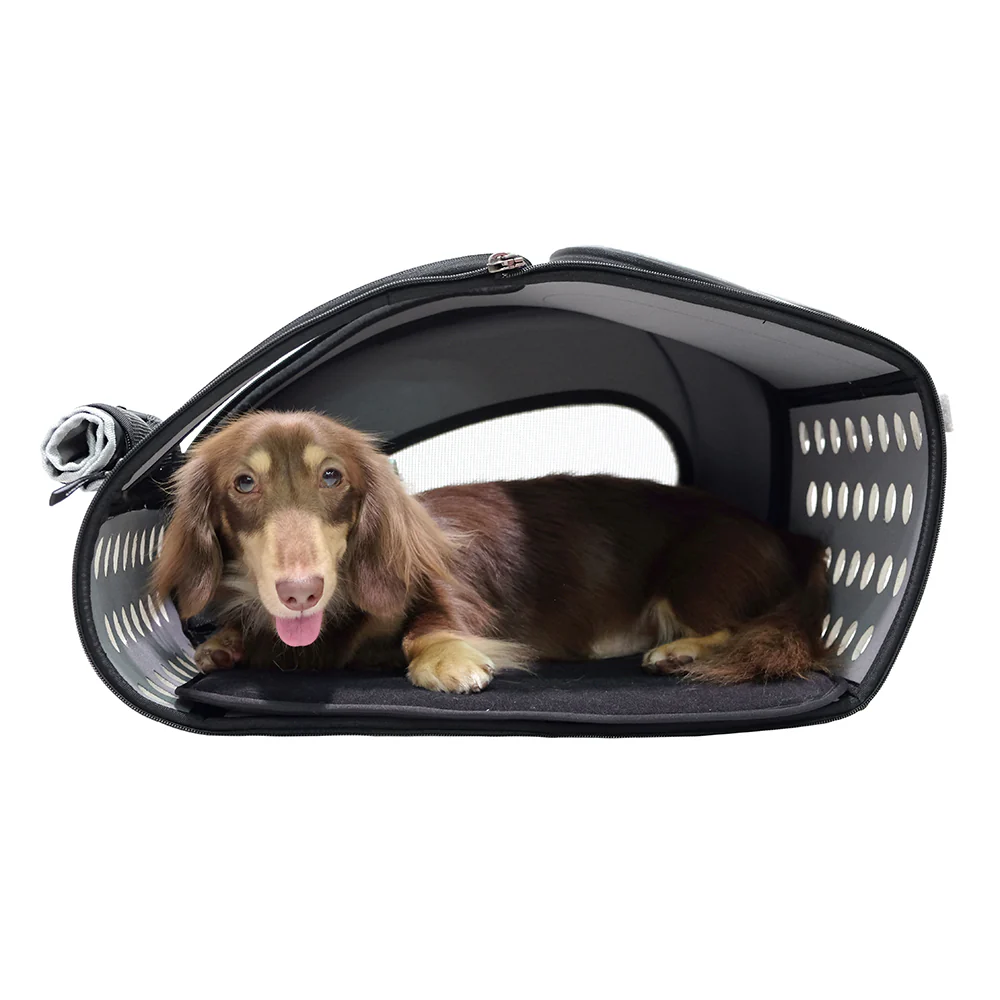 Ibiyaya 5-in-1 EVA Pet Carrier-Stroller, Dog-Cat Sling Bag, Small Backpack with Wheels, Car Seat Booster Combo - Image 5