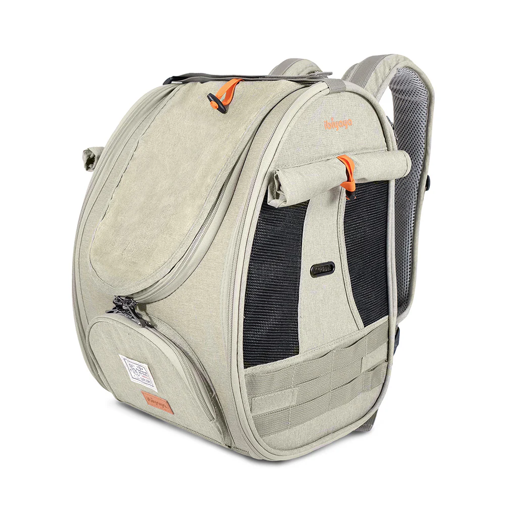 Ibiyaya Adventure Cat/Bunny/Puppy Carrier Backpack with Window, Large Airline Approved Cat Bag for Hiking & Travel. Best for both Kitten & Fat Cat - Image 16