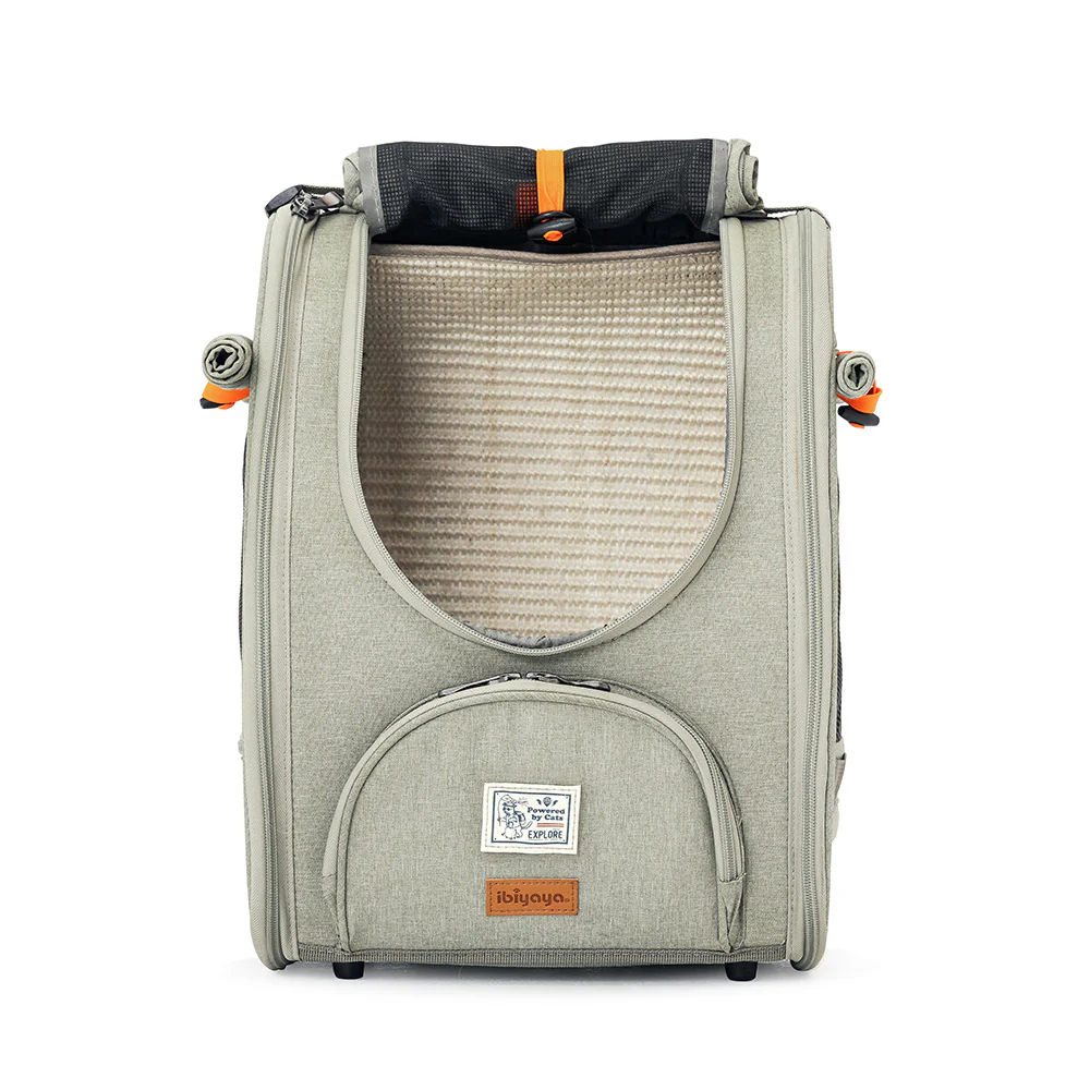 Ibiyaya Adventure Cat/Bunny/Puppy Carrier Backpack with Window, Large Airline Approved Cat Bag for Hiking & Travel. Best for both Kitten & Fat Cat - Image 17