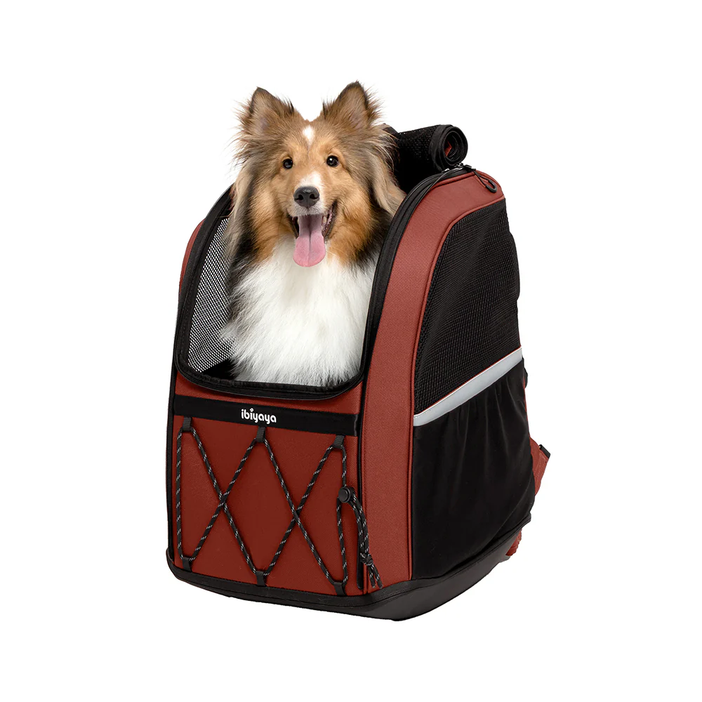 Ibiyaya Champion Large Dog/Cat Carrier Backpack with Window 3-in-1 Travel Backpack & Car Seat Booster - Image 18