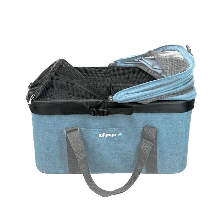 ibiyaya® Essential – Travois Tri-fold Pet Travel System XL, Pet Stroller with Detachable Carrier - Image 15