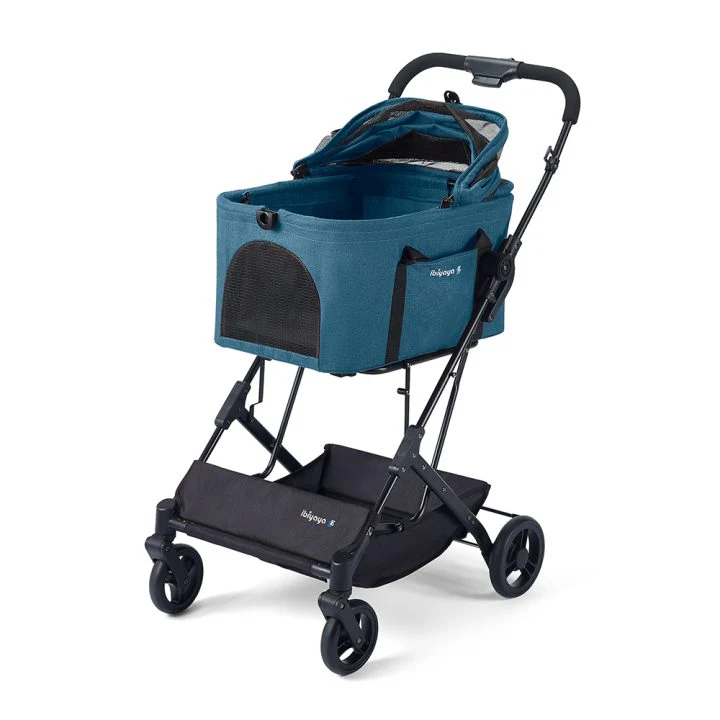 ibiyaya® Essential – Travois Tri-fold Pet Travel System XL, Pet Stroller with Detachable Carrier - Image 7