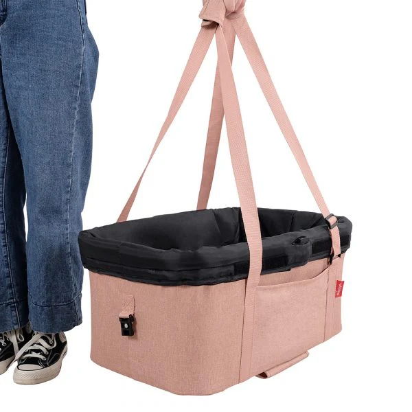Ibiyaya CLEO Travel System Pet Stroller Best Medium-Sized Dog, Cat, & Rabbit Stroller Foldable, Luxury-Designed Detachable Carrier - Image 7