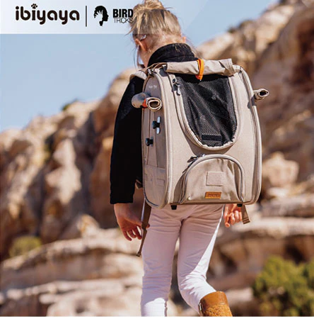 Ibiyaya BirdTricks TrackPack for Birds, Patented Bird Carrier Backpack with Perch, Airline Approved - Image 10