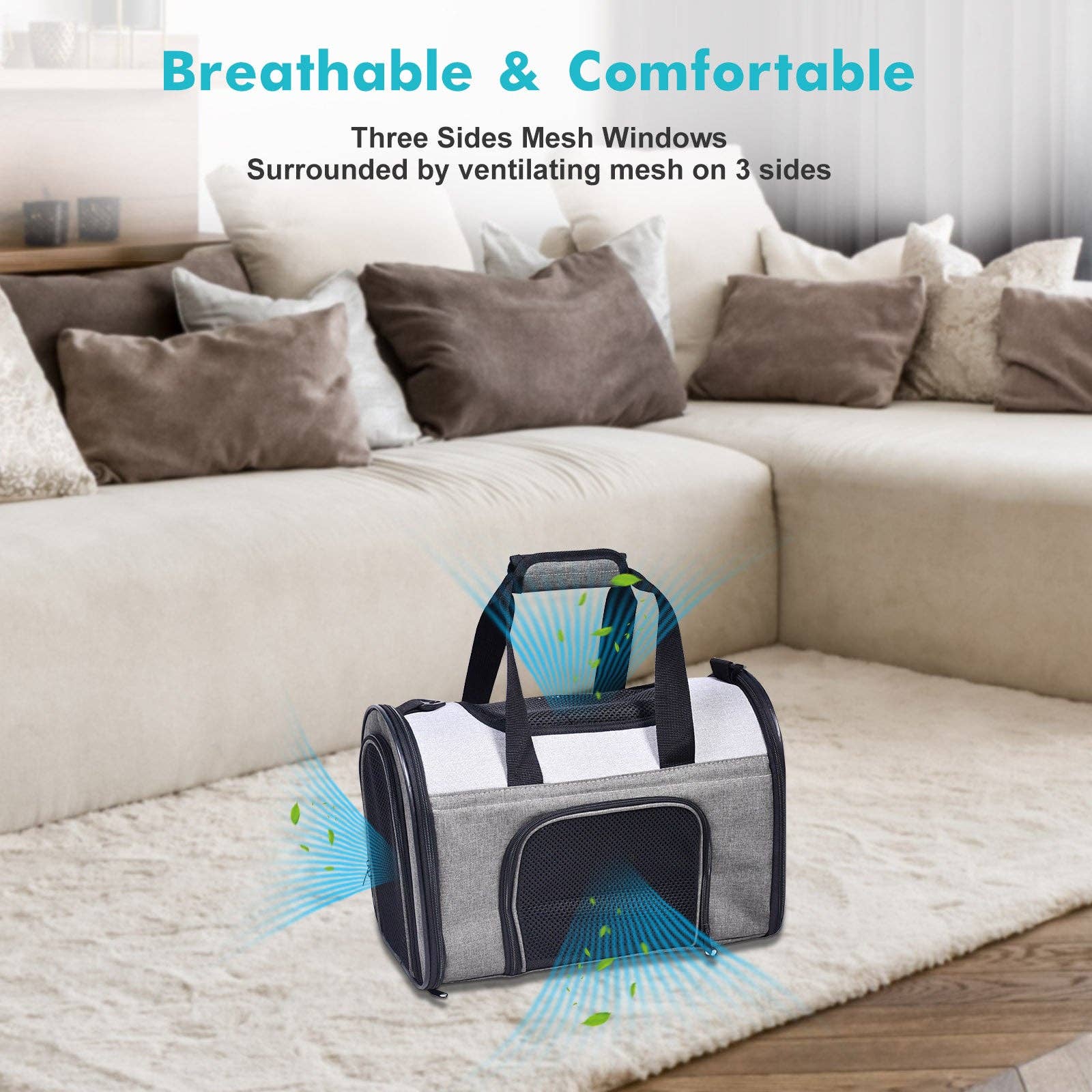 Jespet Sport Airline Travel Pet Carrier Bag - Image 5