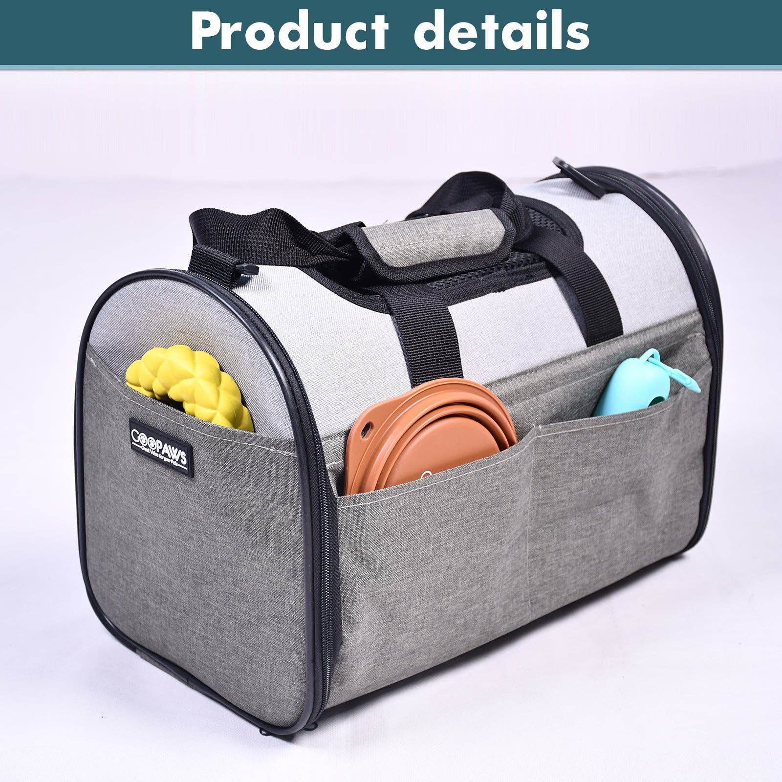 Jespet Sport Airline Travel Pet Carrier Bag - Image 6