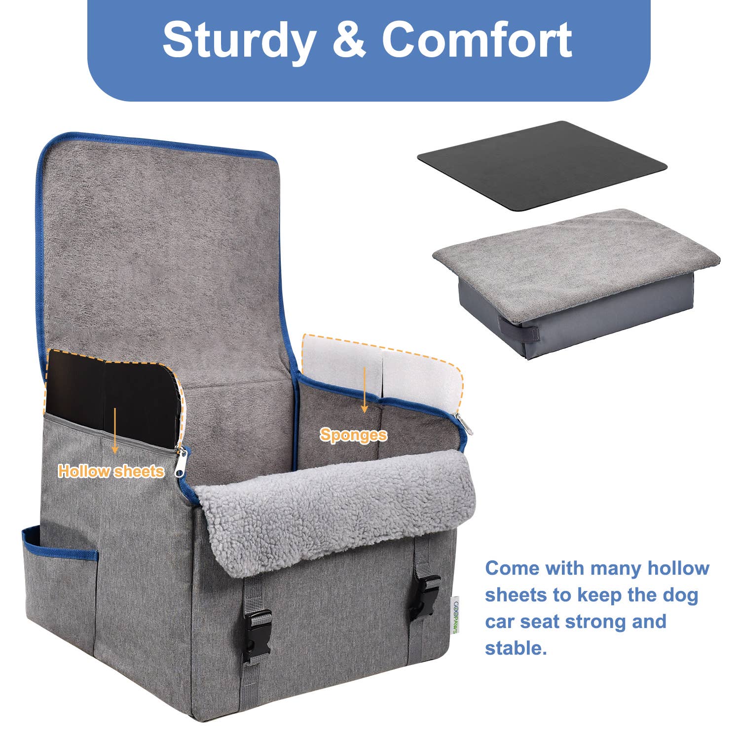 Jespet Car Seat for Small or Medium Dogs - Image 5