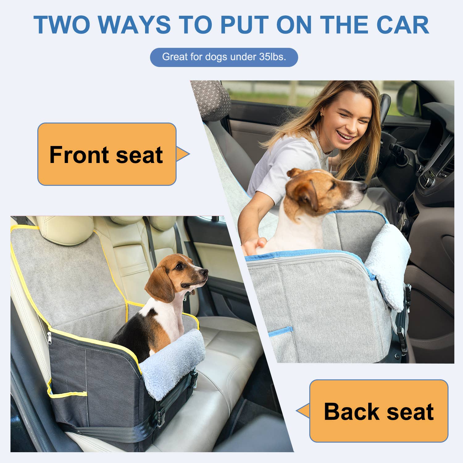Jespet Car Seat for Small or Medium Dogs - Image 7