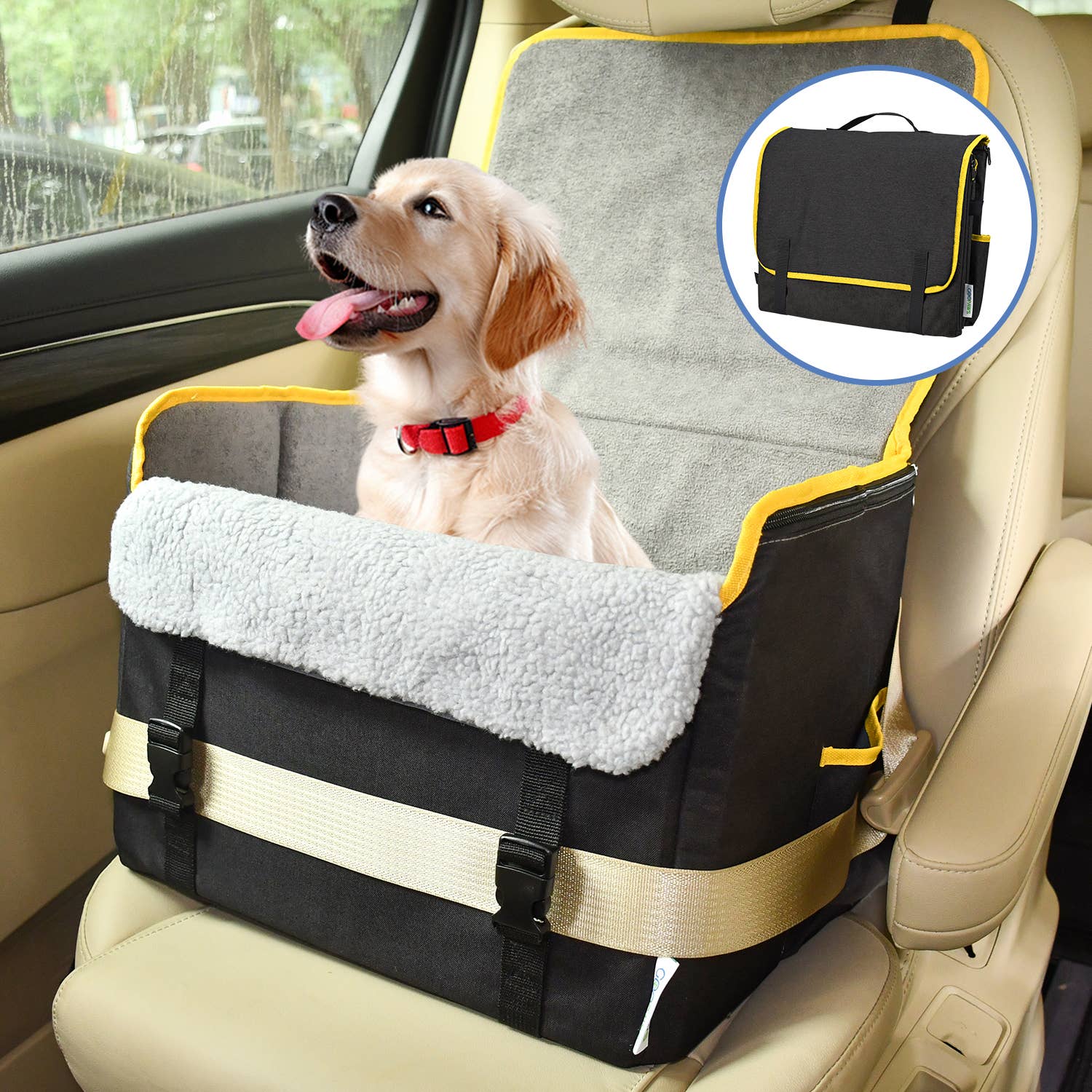 Jespet Car Seat for Small or Medium Dogs - Image 9