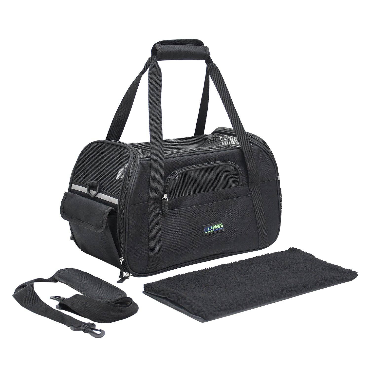 Jespet Paws Soft Sided Small Dog Carrier Comfort for Travel - Image 4