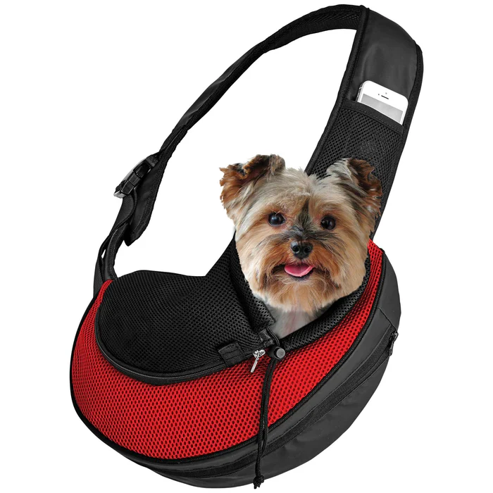 Katziela Expandable Sling Bag - Front Shoulder Pet Carrier for Small Dog, Cat or Puppy - Image 5
