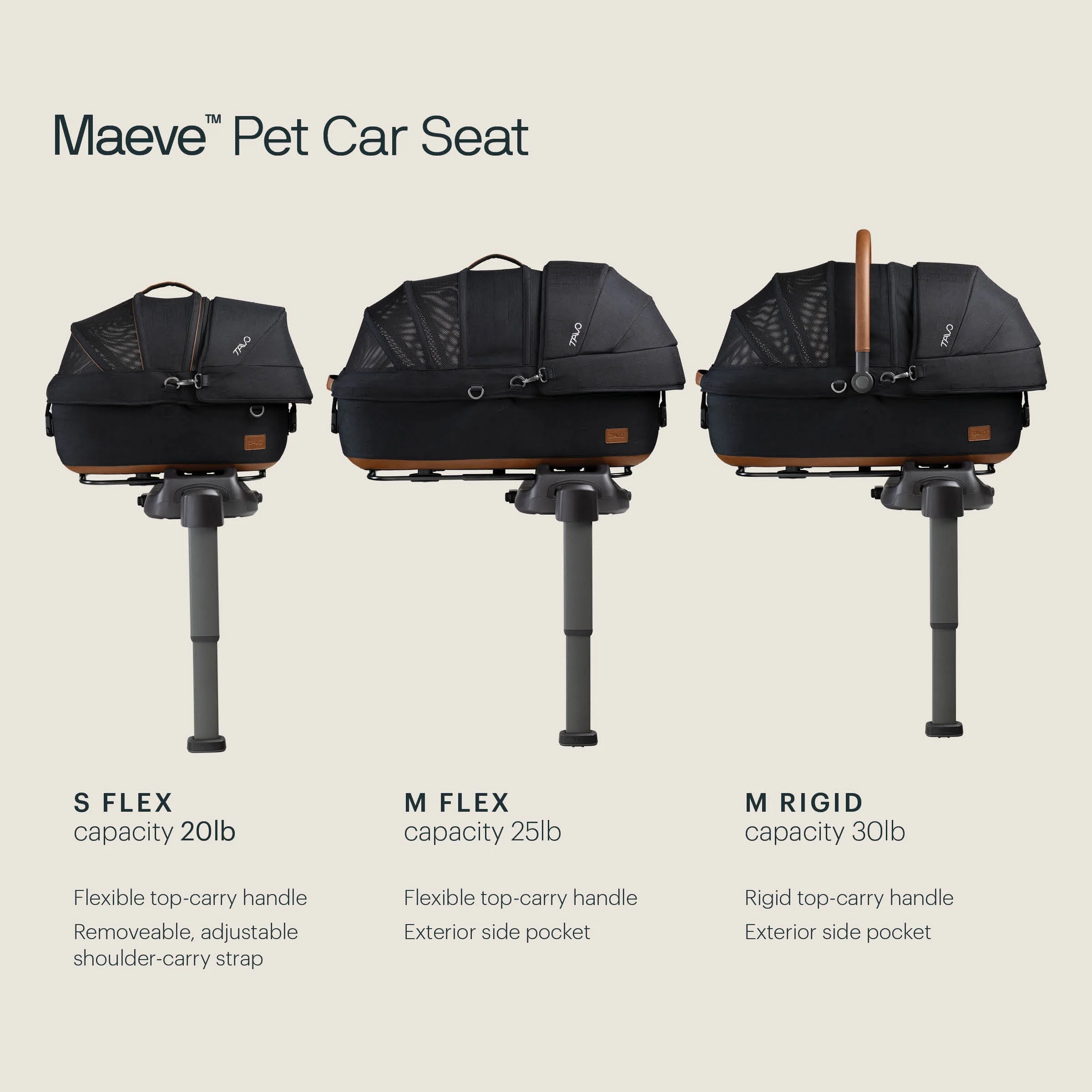 Tavo Pet Maeve™ Crash Tested Car Seat Carrier - Please Note Shipping Time Frame in Description - Image 11