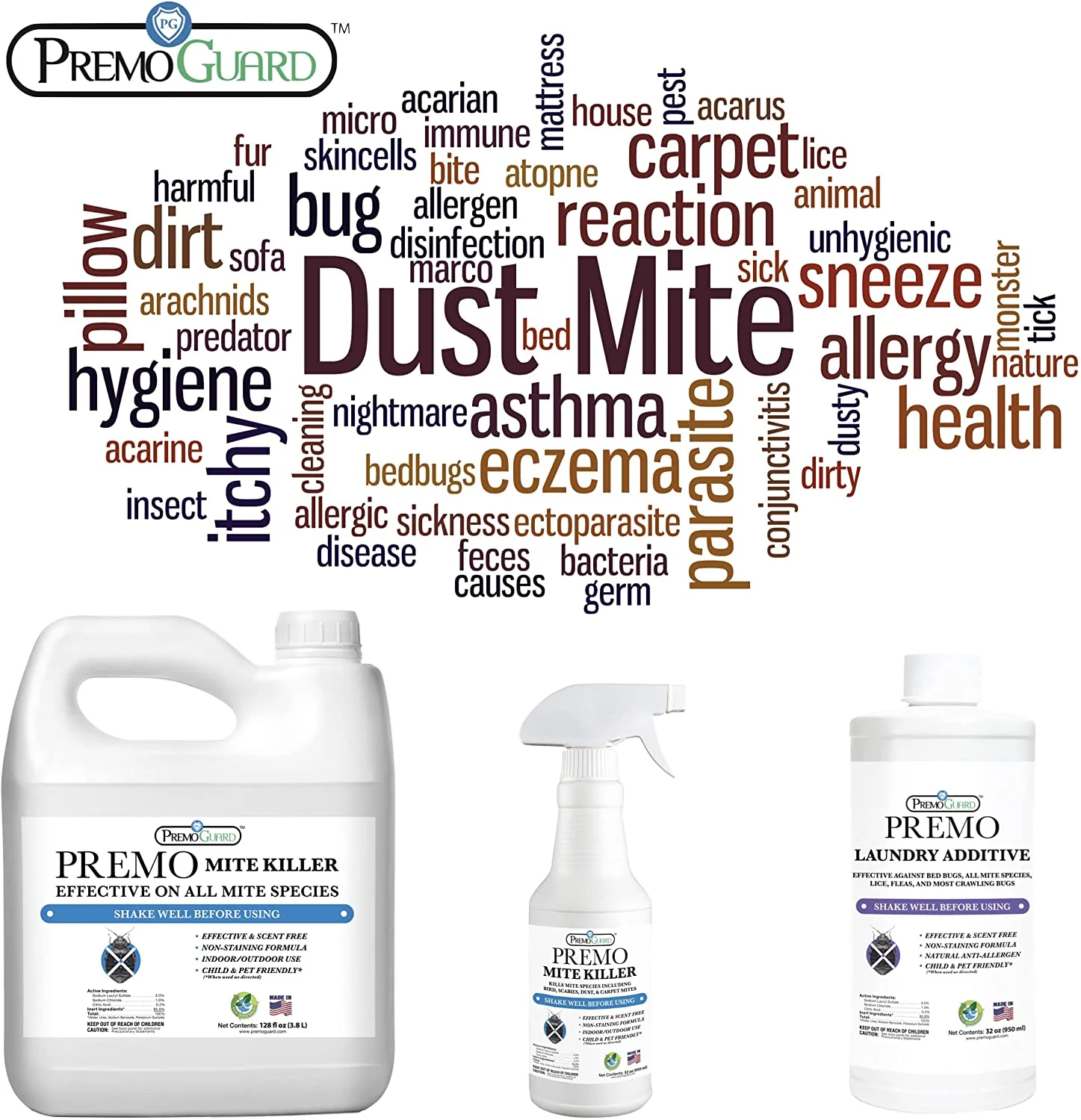Mite Killer Spray 32 oz | Natural & Non-Toxic | Premo Guard - Image 8