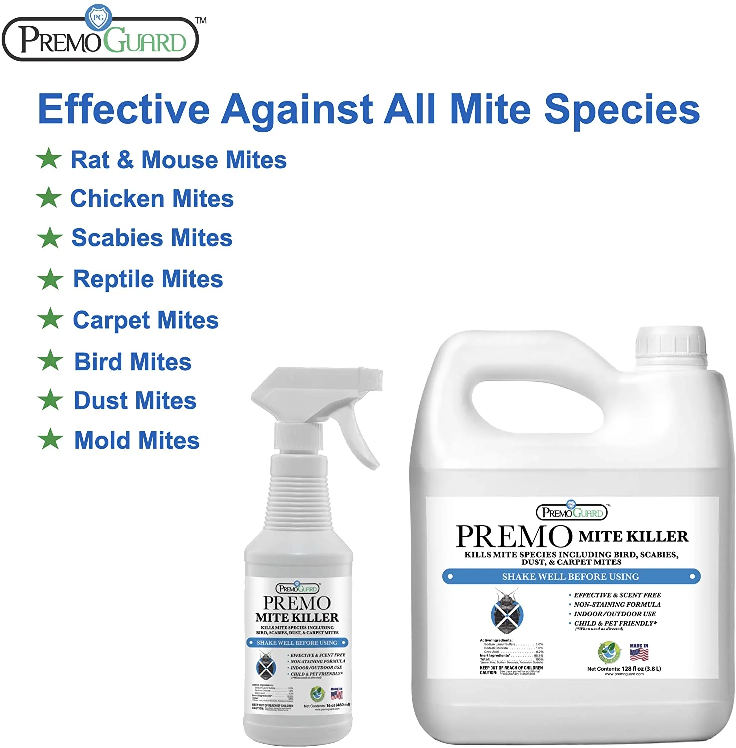 Mite Killer Spray - All Natural Non-Toxic - By Premo Guard - Image 4