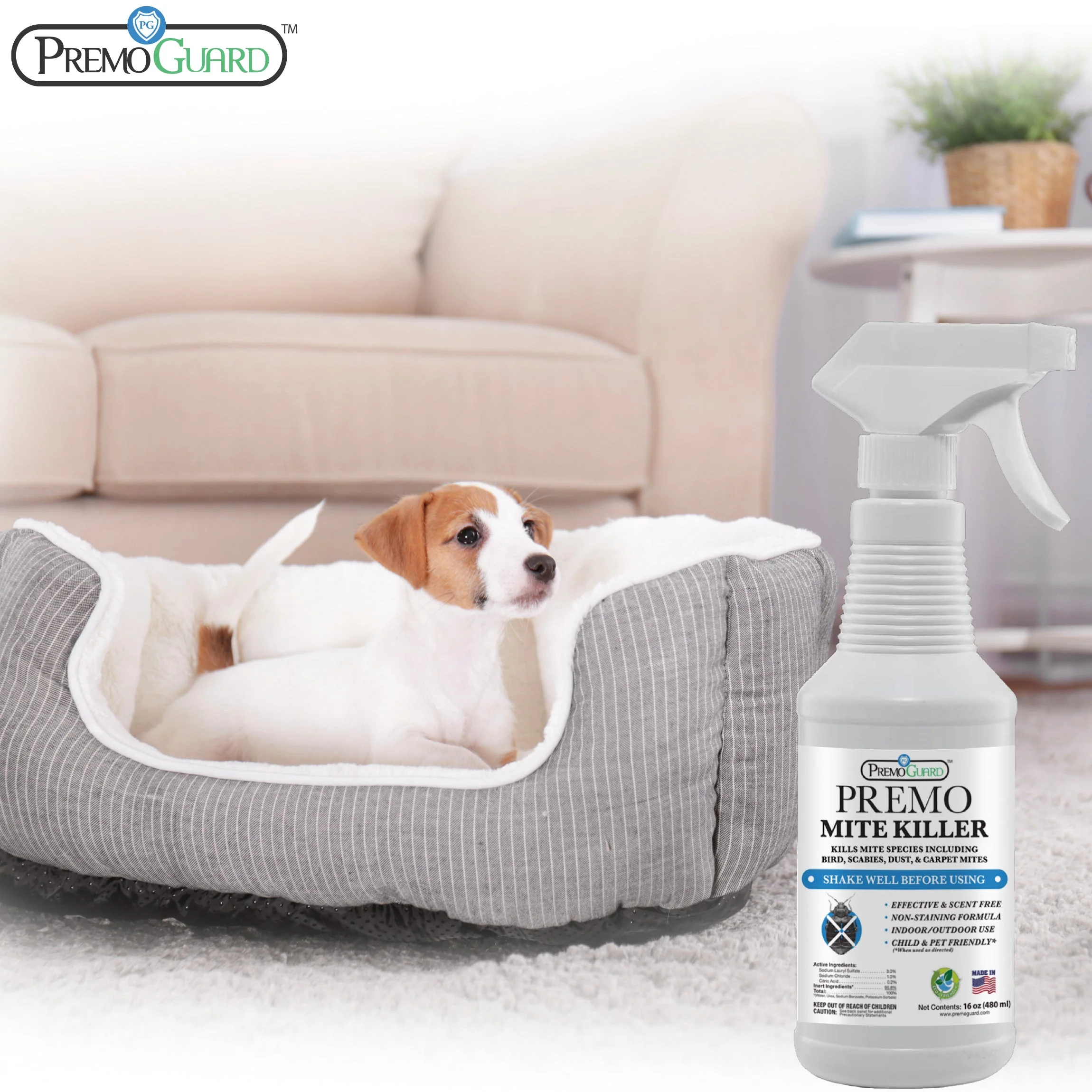 Mite Killer Spray - All Natural Non-Toxic - By Premo Guard - Image 7