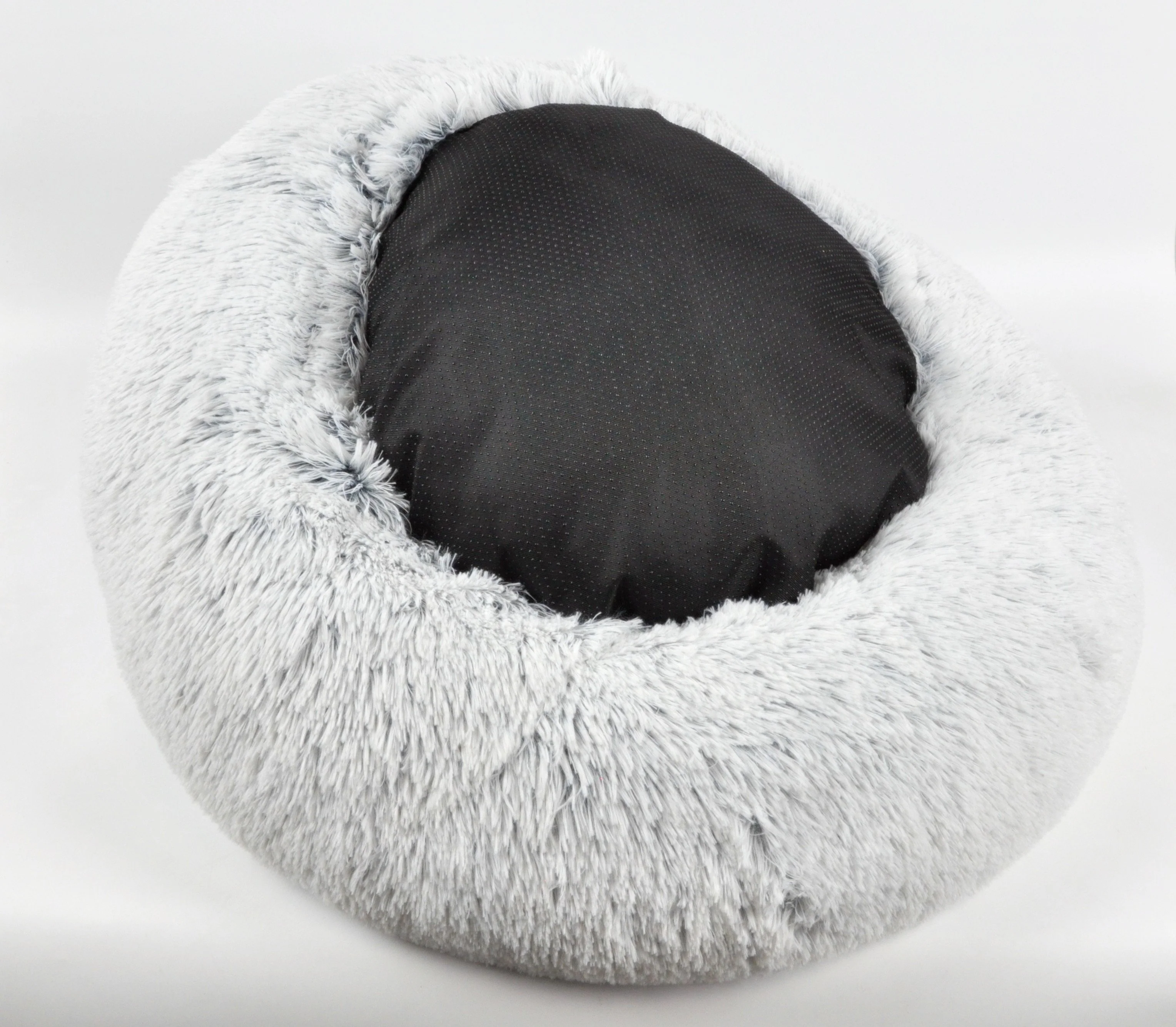 Mr. Peanut's 28" OrthoPlush® Pet Bed - Snowflake White Two Tone - Image 16