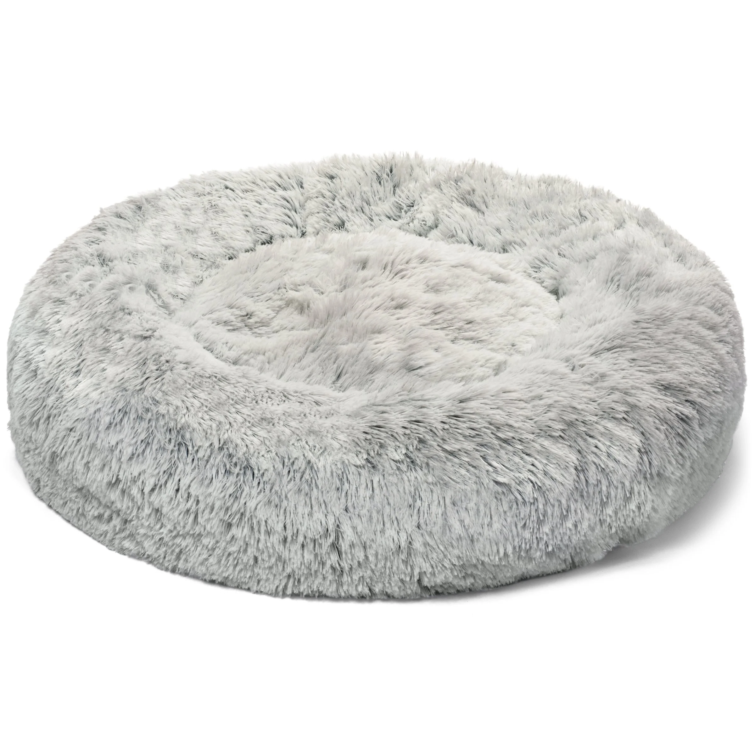 Mr. Peanut's 28" OrthoPlush® Pet Bed - Snowflake White Two Tone - Image 34