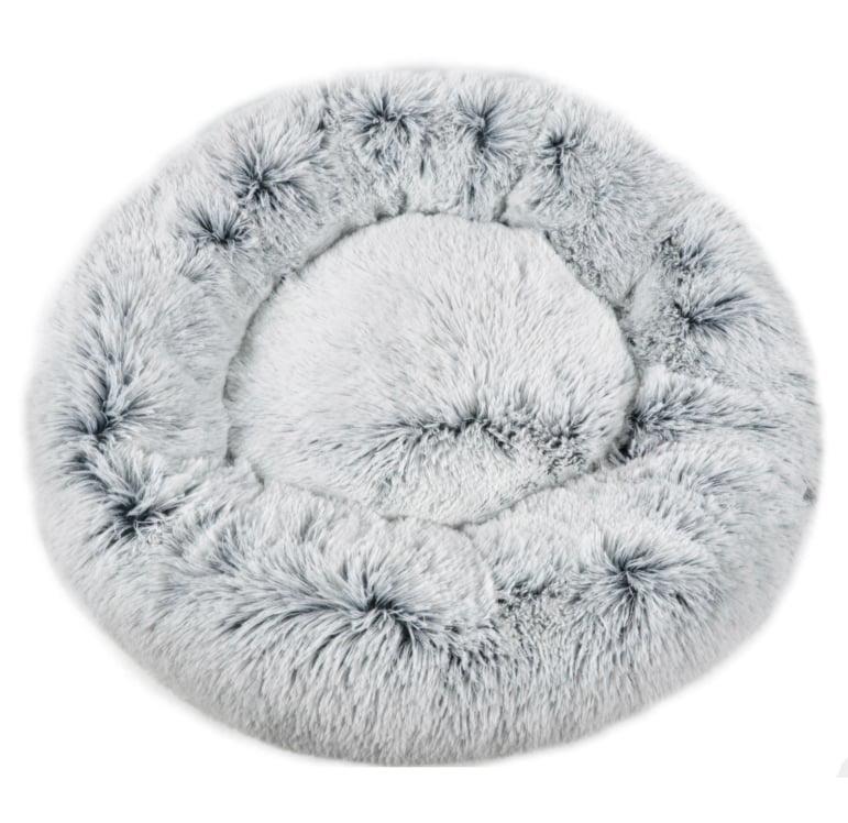 Mr. Peanut's 28" OrthoPlush® Pet Bed - Snowflake White Two Tone - Image 8