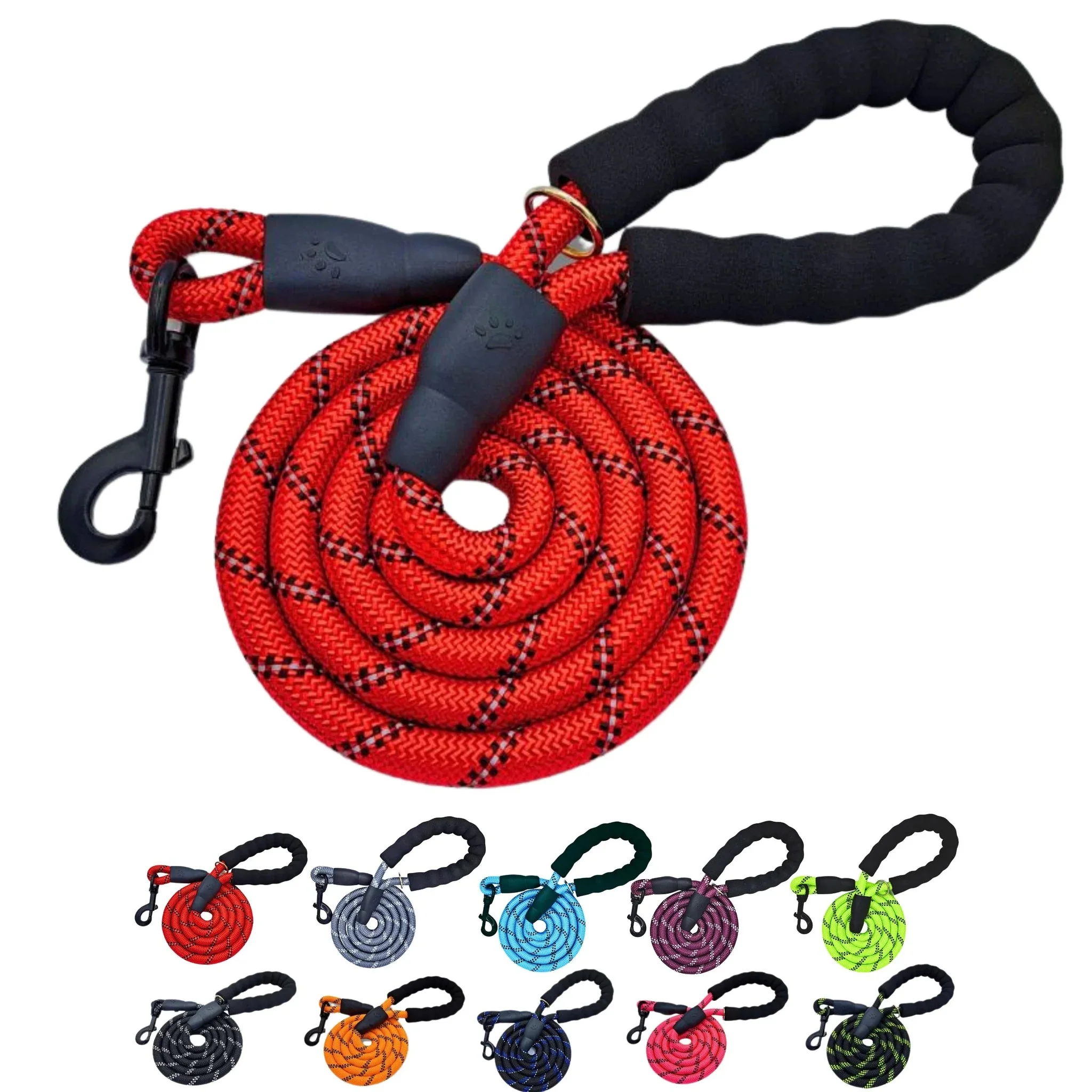 Mr. Peanut's Basics Rope Leash - Hand Made in the USA - Image 3