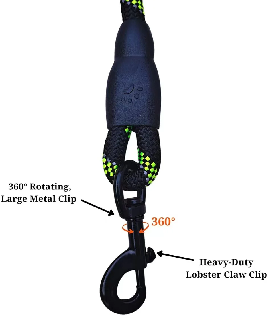 Mr. Peanut's Basics Rope Leash - Hand Made in the USA - Image 5
