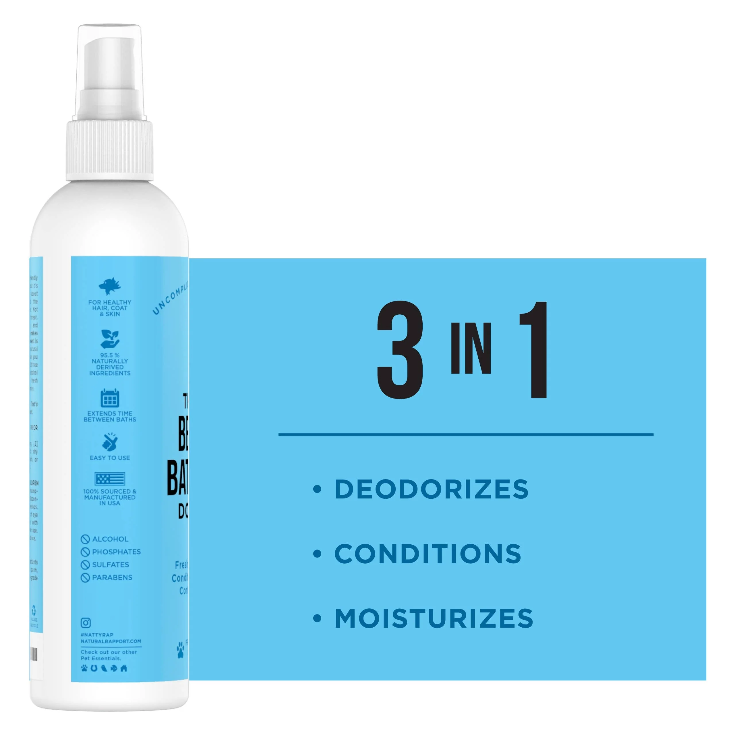 Natural Rapport - The Only Between Bath Spray Dogs Need - Amber & Sandalwood - Image 4