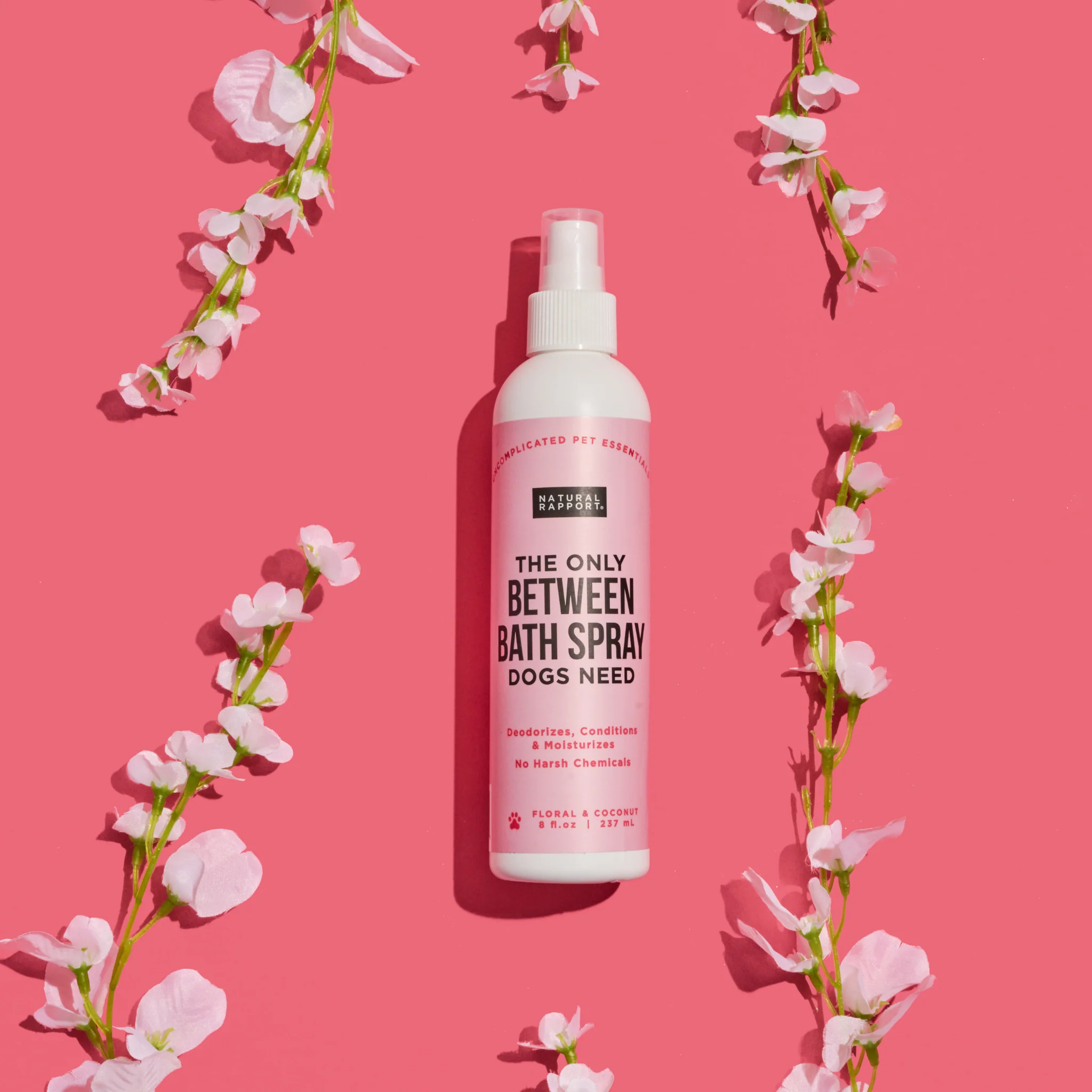 Natural Rapport - The Only Between Bath Spray Dogs Need - Floral & Coconut - Image 8