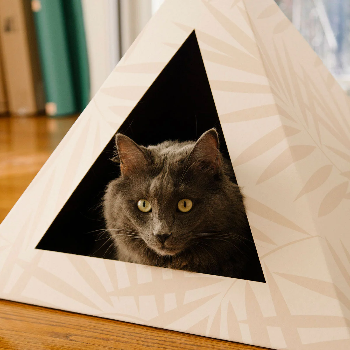 Kitty Kardboard® 'Neutral Palm' Cat Pyramid - Image 3