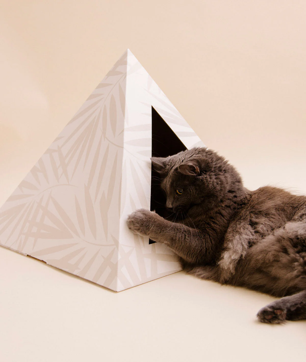 Kitty Kardboard® 'Neutral Palm' Cat Pyramid - Image 4