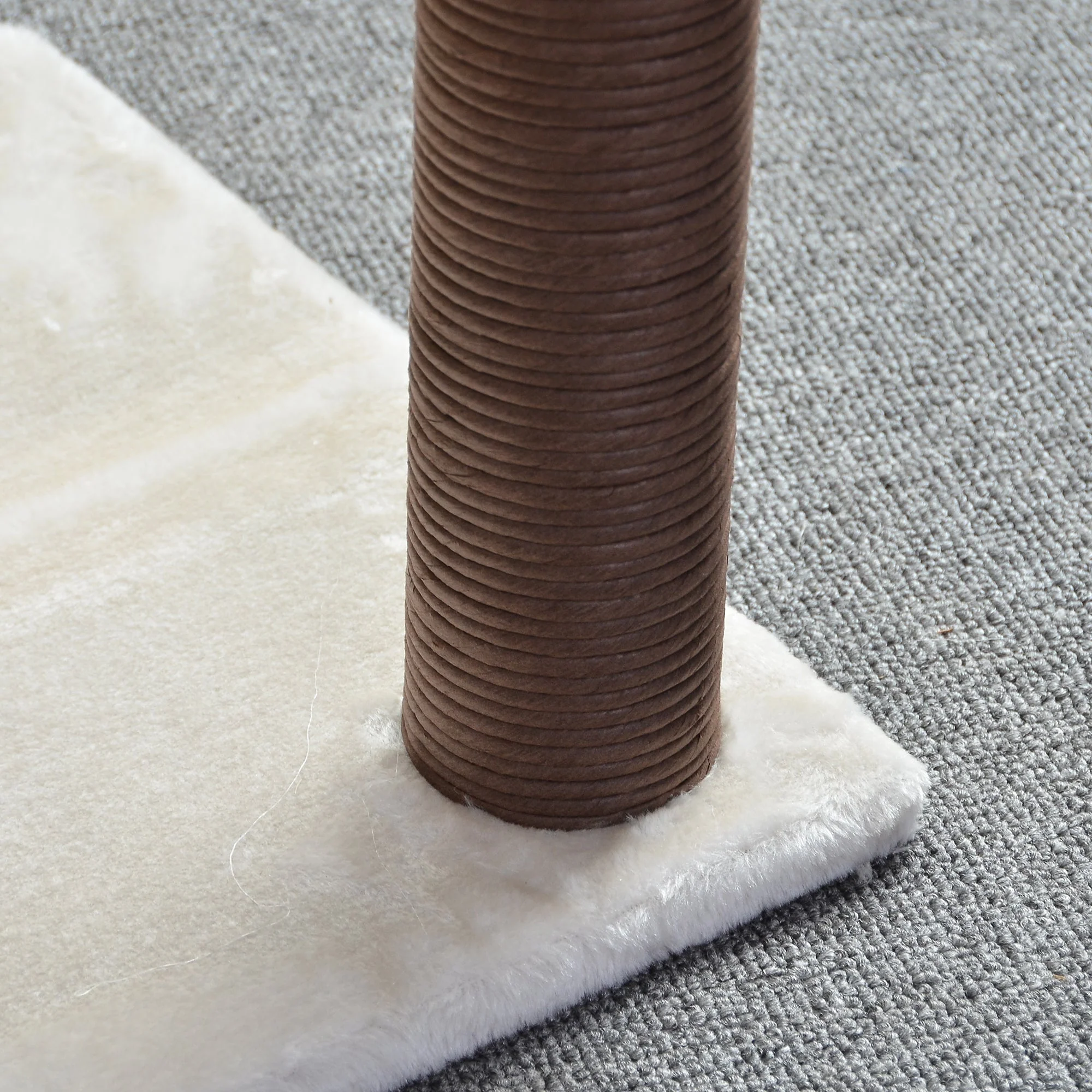 Catry Nirvana Cat Tree with Cat Hammock and Feather Toy - Image 5