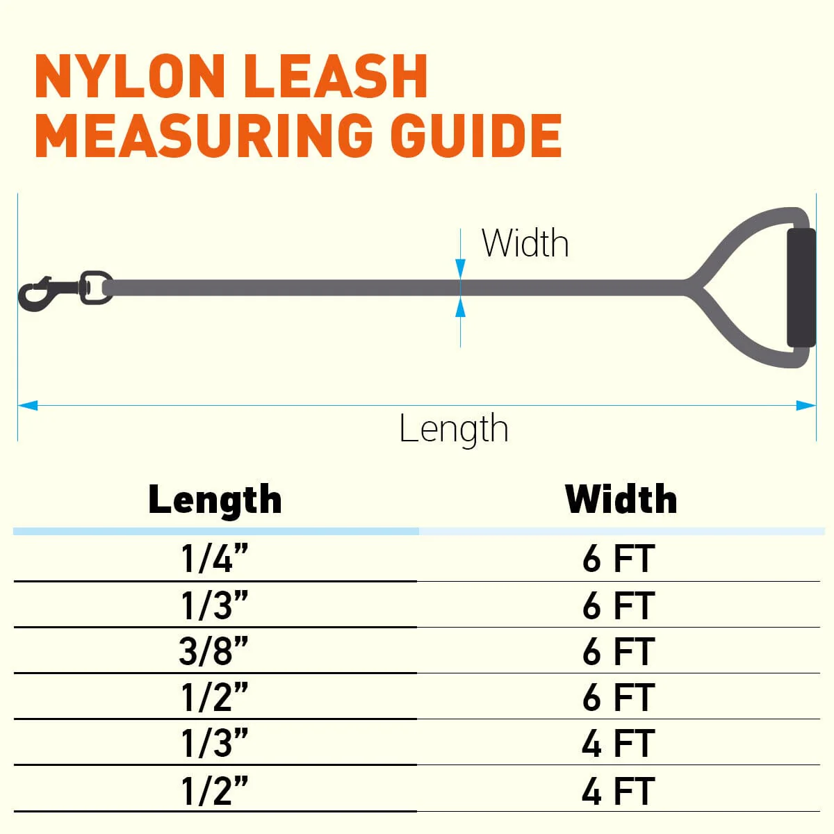 Nylon Round Dog Lead - Image 7