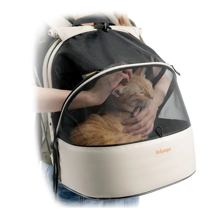 Ibiyaya Panorama Zipper-Free Small Pet Travel Carrier, Cat-Dog Chest Carrier, Airline-Approved Pet Backpack - Image 13