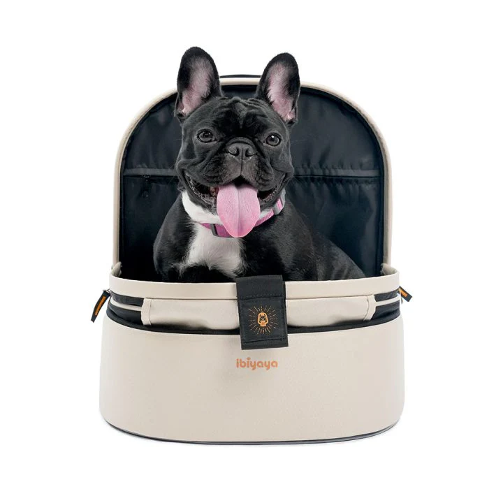 Ibiyaya Panorama Zipper-Free Small Pet Travel Carrier, Cat-Dog Chest Carrier, Airline-Approved Pet Backpack - Image 18