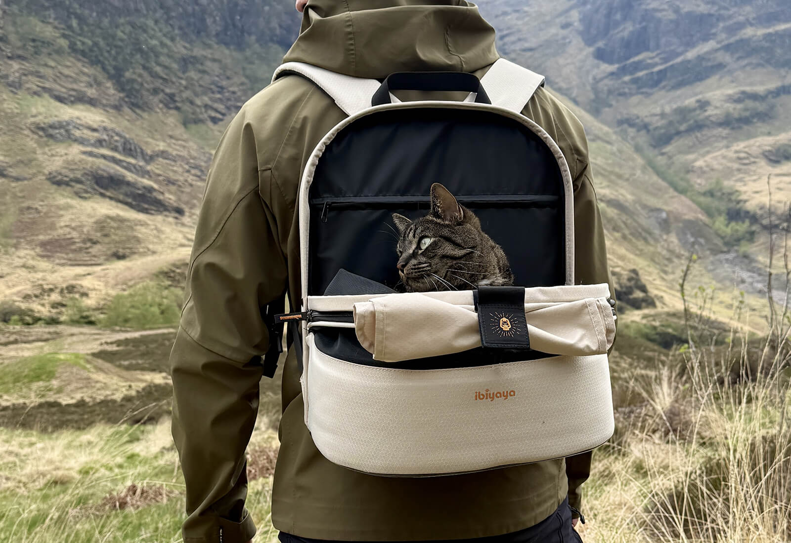 Ibiyaya Panorama Zipper-Free Small Pet Travel Carrier, Cat-Dog Chest Carrier, Airline-Approved Pet Backpack - Image 25