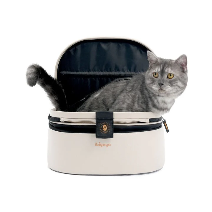Ibiyaya Panorama Zipper-Free Small Pet Travel Carrier, Cat-Dog Chest Carrier, Airline-Approved Pet Backpack - Image 7