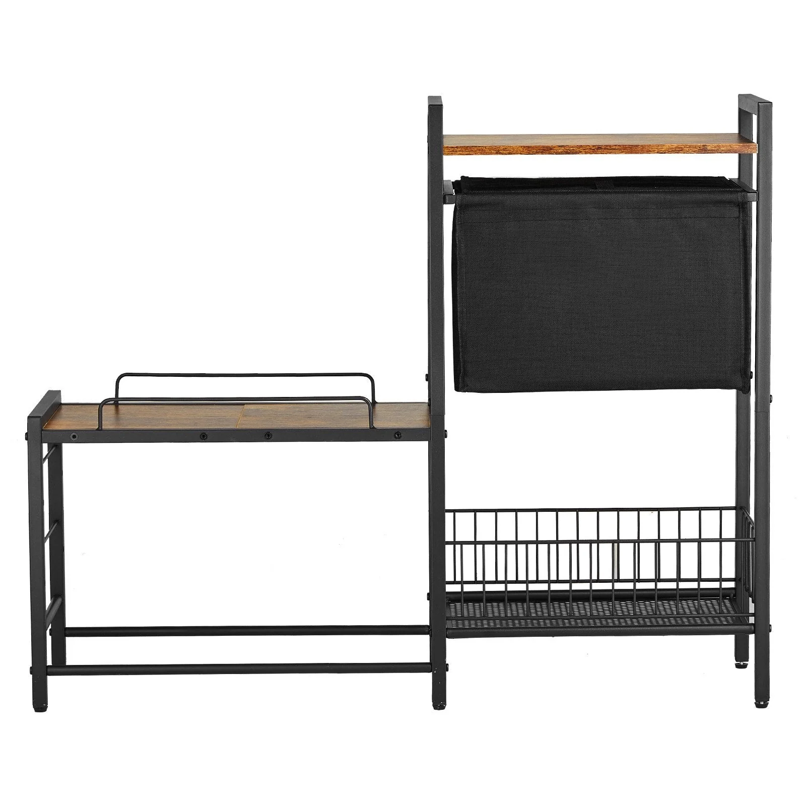 Pet Feeding Station with Storage for Dog Food and Toy Organizer - Raised Dog Bowls - Image 3