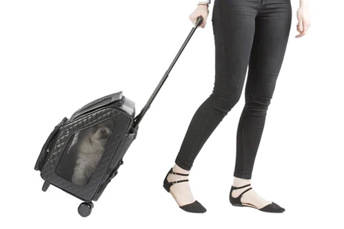 Petote Rio Wheeled Traveler Backpack - Made in the USA - Please Note Shipping in Description - Image 4