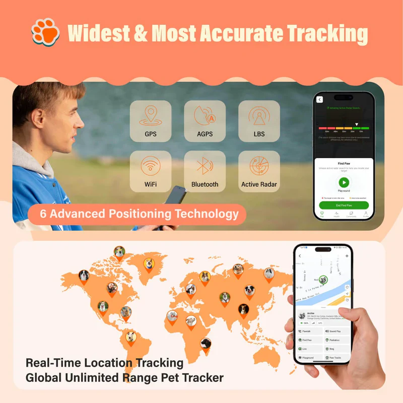 GlocalMe PetPhone – The First Satellite GPS Tracking Smartphone & Activity Tracker Designed For Your Pet - Image 12