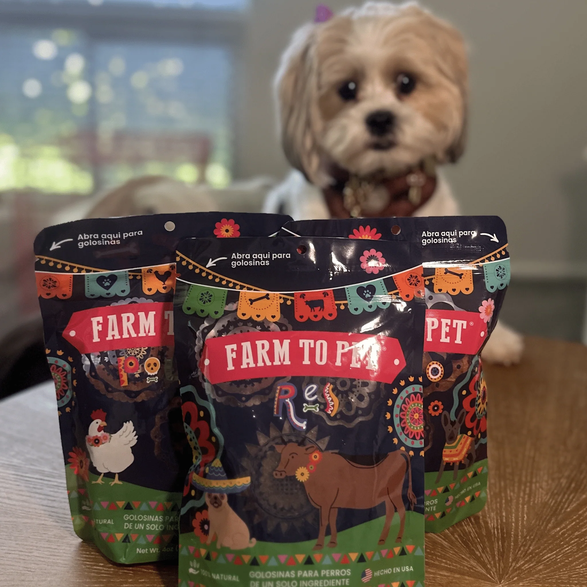 Farm to Pet Premios Para Perros Fiesta Pack | Dog Treat Variety Bundle - Image 4