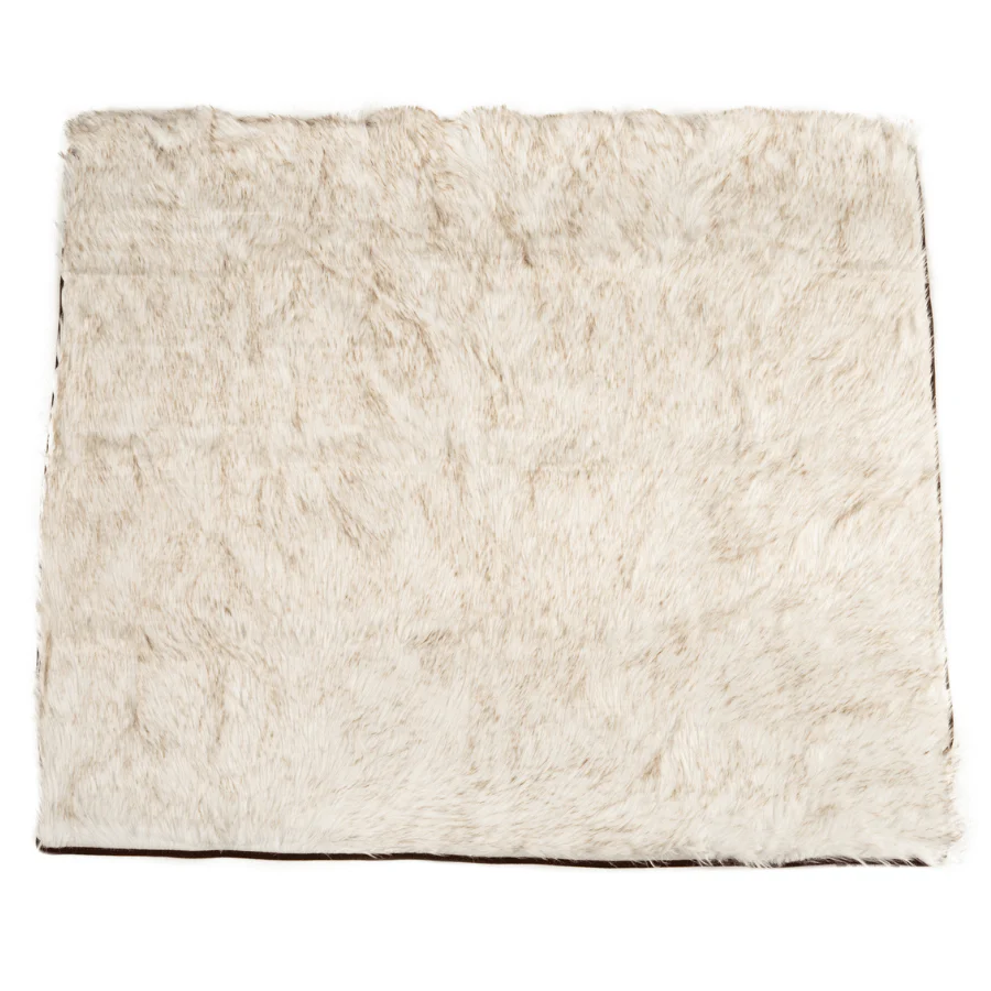 PupProtector™ Waterproof Throw Blanket - White with Brown Accents - Image 14