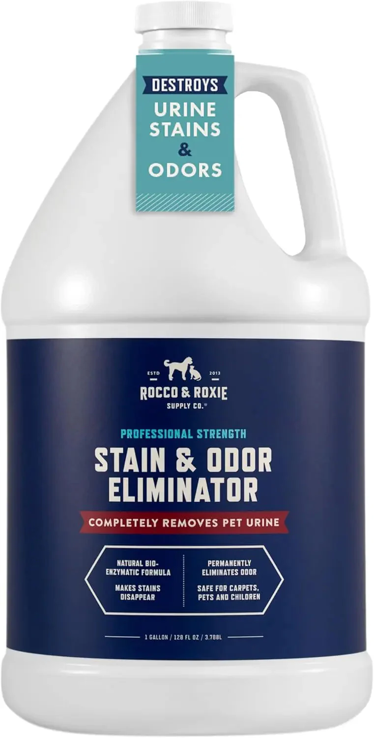 Rocco & Roxie Pet Stain & Odor Eliminator 32oz Enzyme Carpet Cleaner Spray - Image 8
