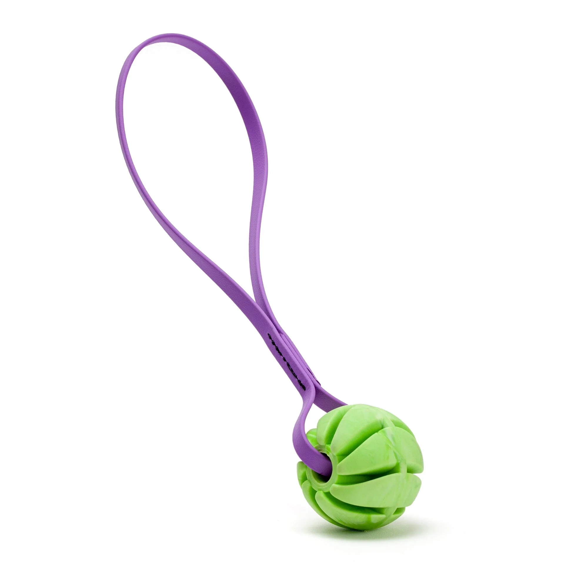 Rubber Spiral Ball with Biothane Handle - Image 14