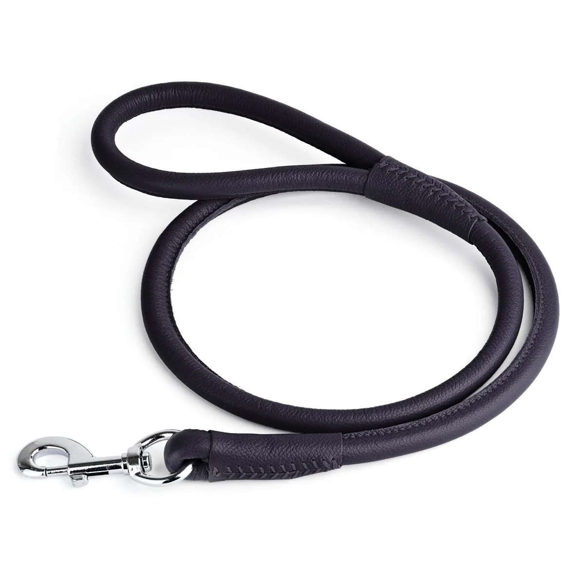 Soft Leather Round Dog Lead - Image 12