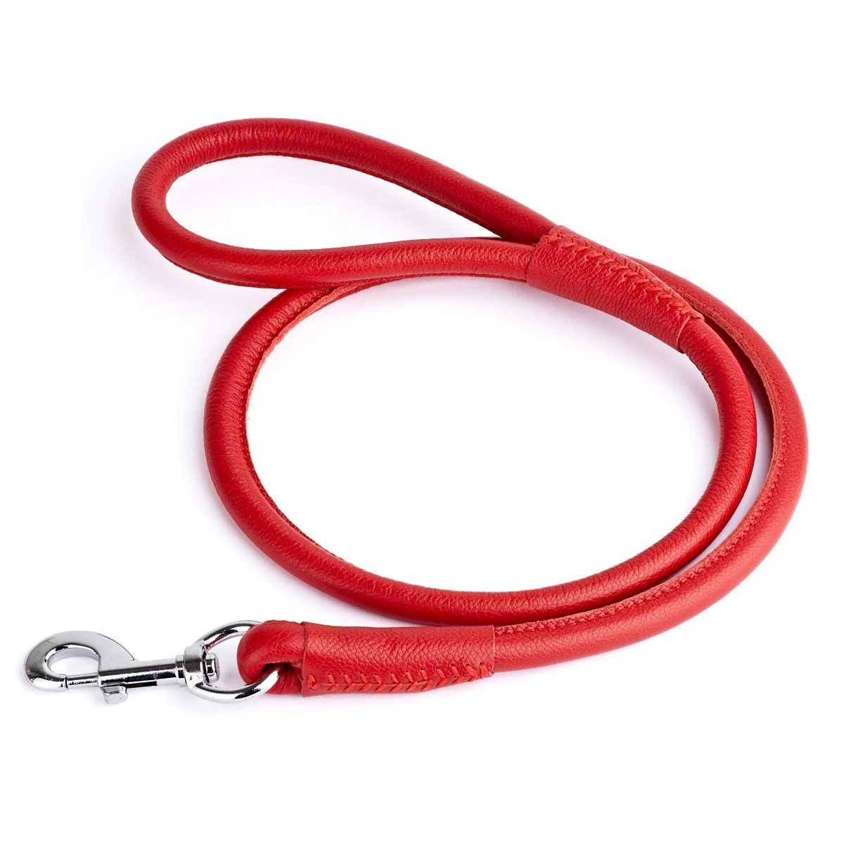 Soft Leather Round Dog Lead - Image 15