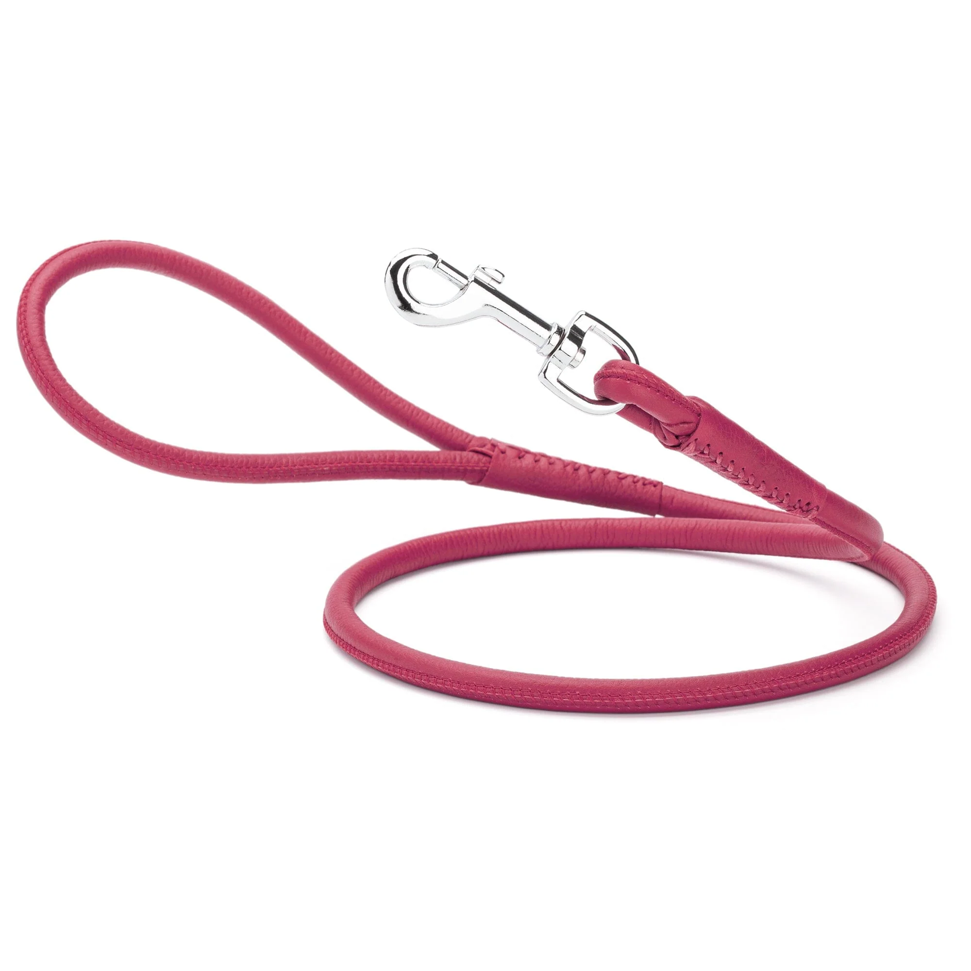 Soft Leather Round Dog Lead - Image 33
