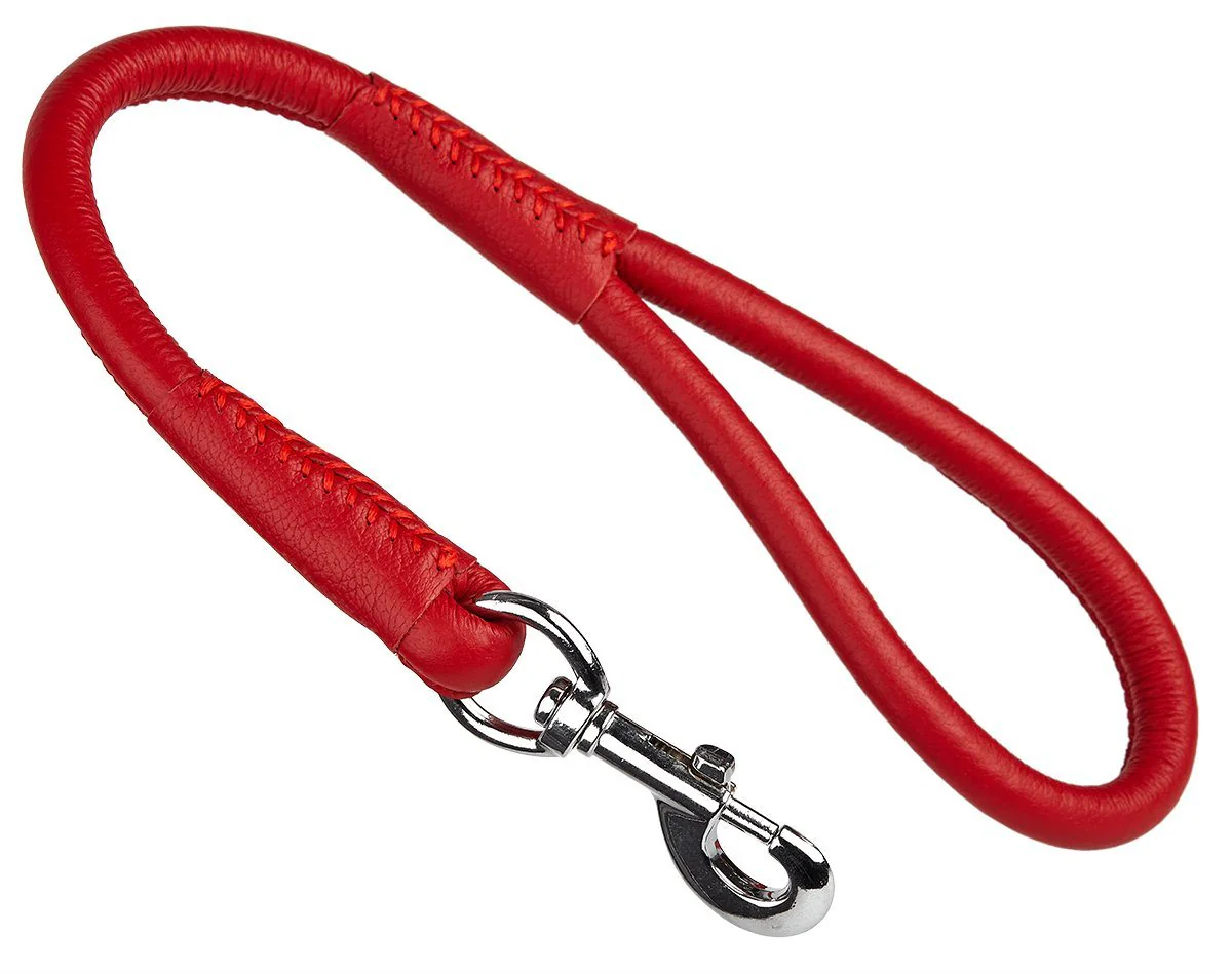 Soft Leather Round Traffic Lead - Image 6