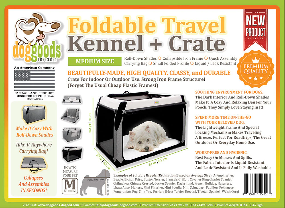 The Foldable Travel Dog Crate By DogGoods ™ - Image 6