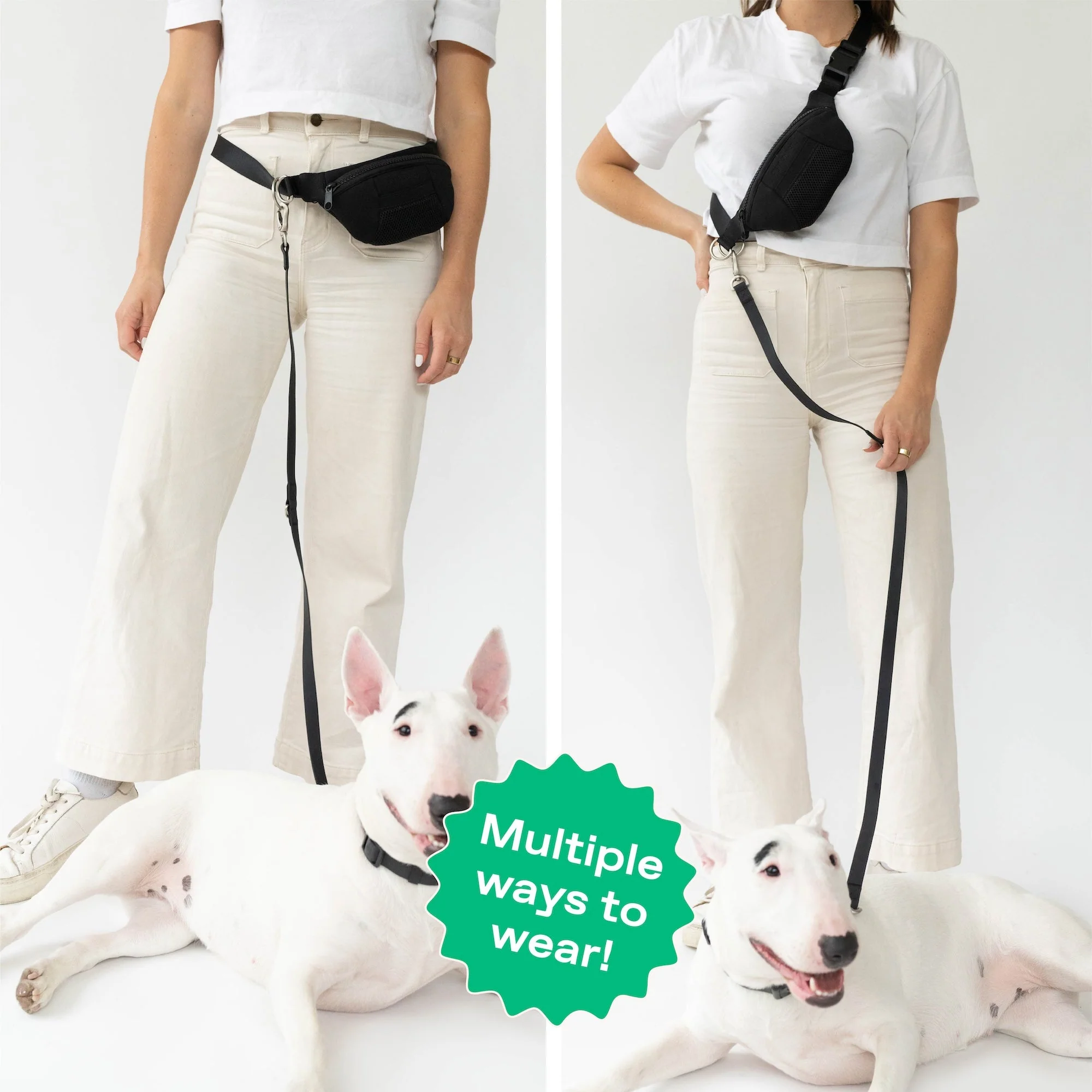The Hands-Free Dog Sling Bag with Leash - Image 13