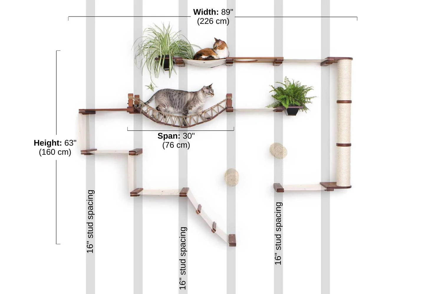 The Juggernaut - Indoor Cat Playground for Wall by Catastrophic Creations - Image 10