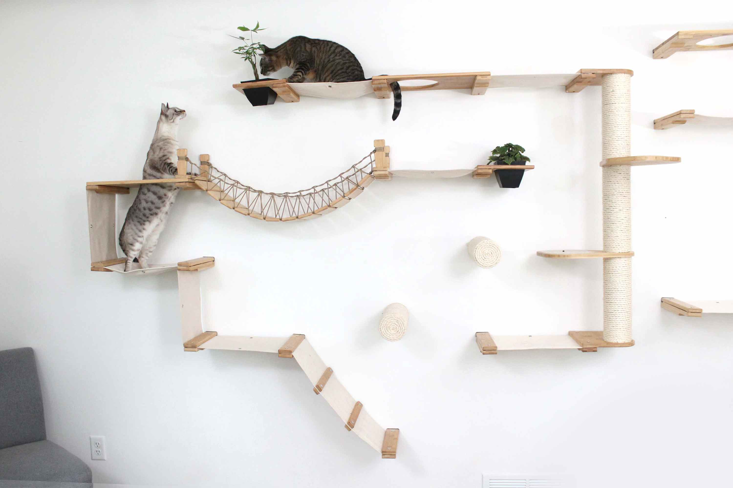 The Juggernaut - Indoor Cat Playground for Wall by Catastrophic Creations - Image 14