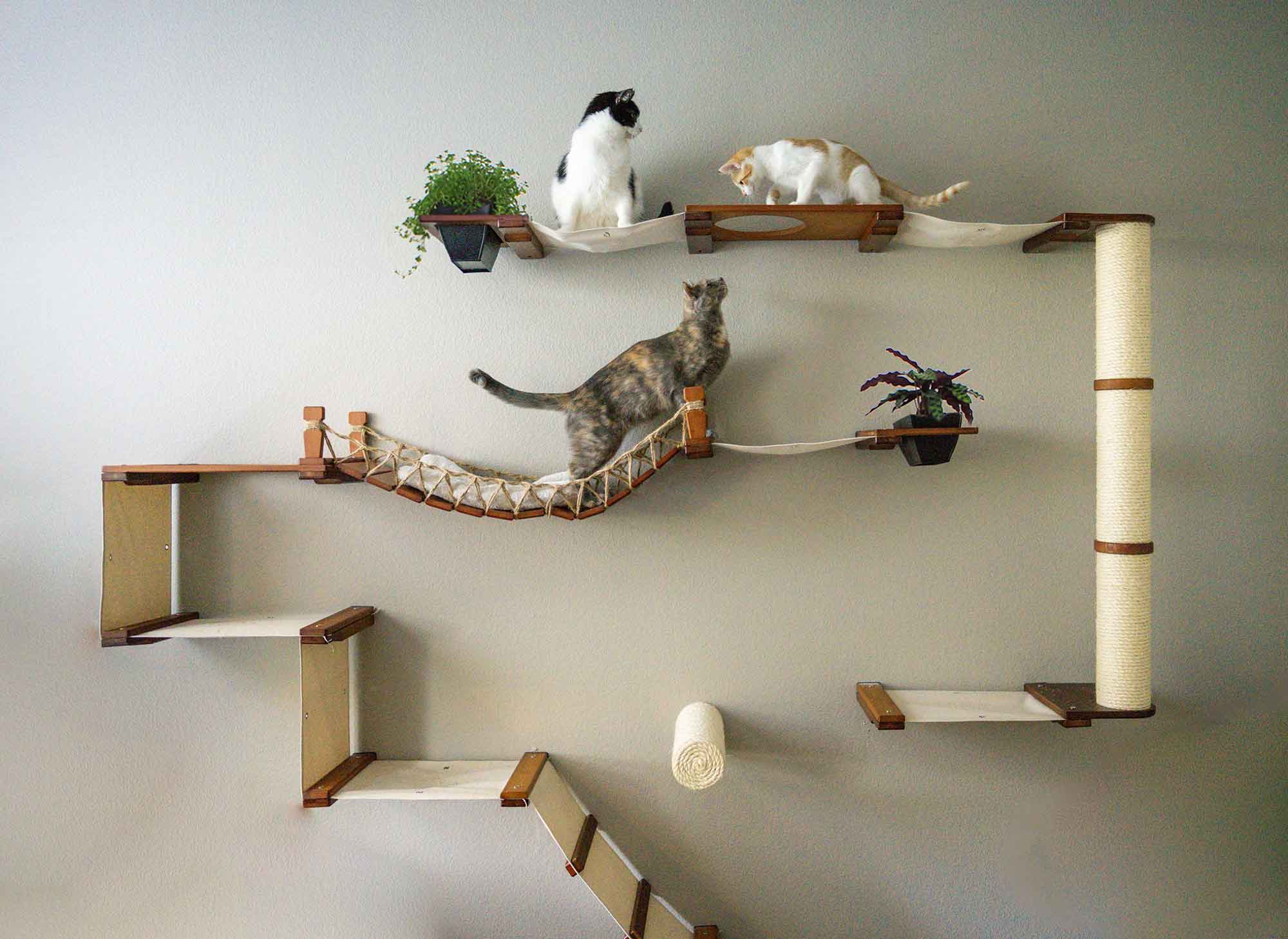 The Juggernaut - Indoor Cat Playground for Wall by Catastrophic Creations - Image 9